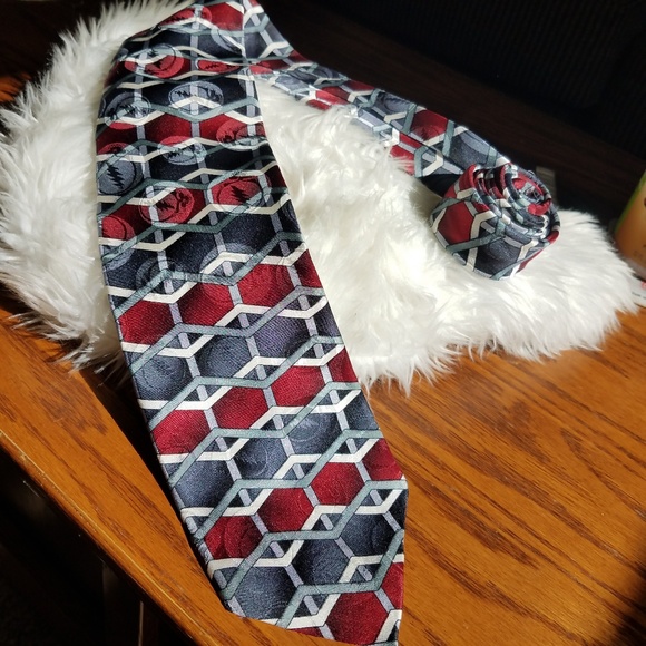 The Grateful Dead Wall of Sound Silk Tie - Picture 2 of 7